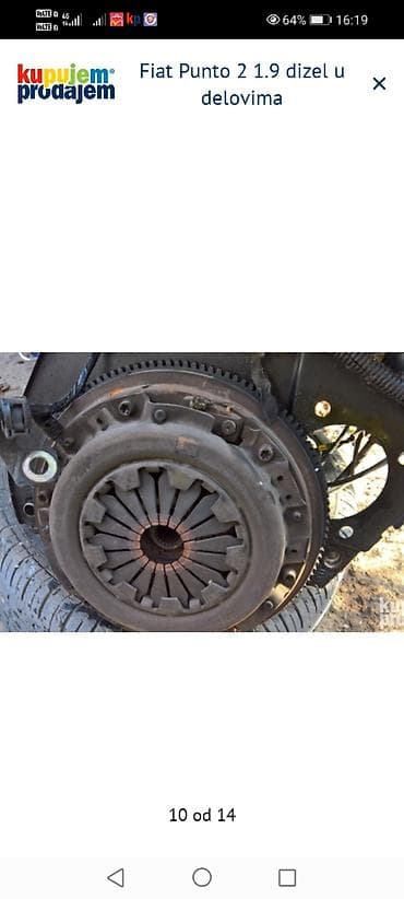 Water Transport: Fiat Punto II 1.9 JTD/dizel – u delovima Raspoloživi originalni — 10