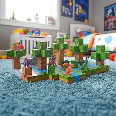 Building Blocks: Set magnetnih kocki za decu – 142 dela, kocke i dinosaurusi Šifra — 4