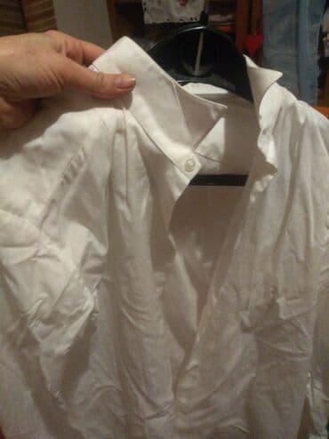 muški džemperi od kašmira: Shirt Long sleeves, L (EU 52), Ralph Lauren, color - White, Cotton — 4