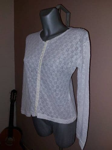 tank top h m: One size, Polyester, Single-colored, color - White — 2