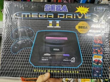 mega jack igri: Sega mega konzola za igranje Može da se poveže na tv. Sa džojsticima — 1