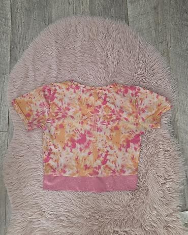 top sa puf rukavima: Majica crop top sa kratkim rukavima. - Brend: PRO SPORTS - Materijal — 3