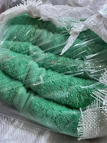 set za heklanje: Set frotirskih peškira - Materijal: frotir (pamučni tip tkanja sa — 9