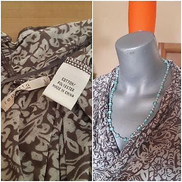 dzemper zenski: Lagan ženski kardigan/bolero sa vezivanjem sprijeda. - Materijal — 3