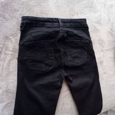 svecane pantalone i tunike: Nove Mango crne farmerke XS. Potpuno nove Mango crne farmerke, nikad — 6