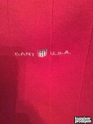 Trousers: Original GANT dzemper XL 100% cotton Ramena 52cm rukav 65cm — 2