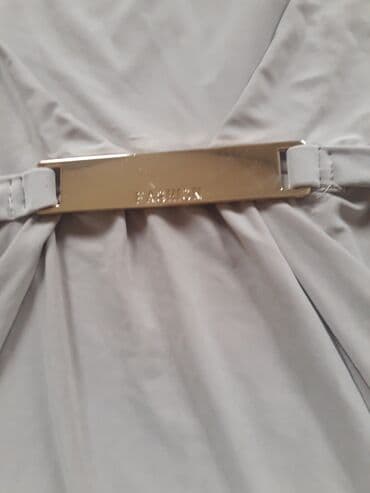 One size, bоја - Bela, Koktel, klub, Top (bez rukava)