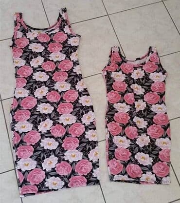 haljina 10: Haljine za mame i devojcice - rade se u velicinama od 1 do 12, i za — 7