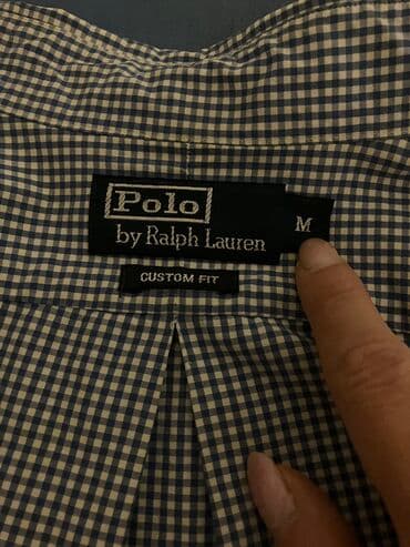halteri h m: Ralph Lauren, M (EU 38), Cotton, Plaid, color - Multicolored — 3