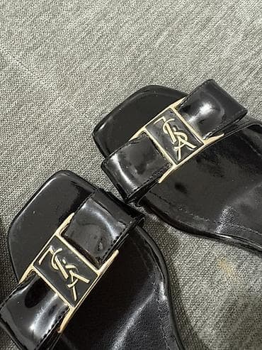 alpina espadrile zenske: Elegantne ženske sandale sa potpeticom – Saint Laurent Paris - Model — 2