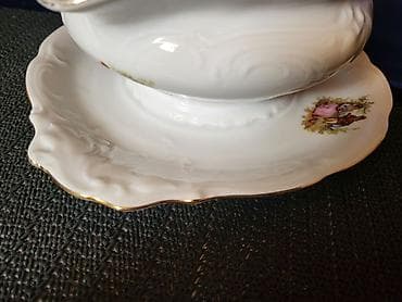 Antikviteti: Sosijera Wawel porcelan Poljska iz 70ih.godina. Porcelanska sosijera — 5