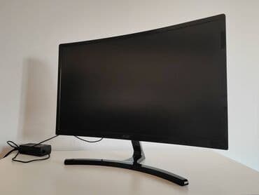 povezivanje ugradne rerne i ploce: Acer Zakrivljen Monitor Nitro 144Hz Acer zakrivljen monitor ED242QR — 9