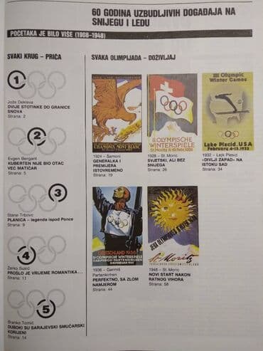 igra prestola komplet knjiga: Knjiga:Olimpijske staze - Sarajevo 84. Enciklopedija zimskih — 3