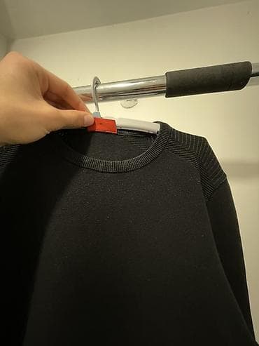 sirogojno dzemper: HUGO BOSS muški džemper, crni - Model: okrugli izrez (crew neck) sa — 3