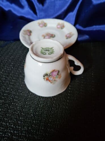 barcaffe soljice: Soljica za kafu,stari kineski porcelan iz 70ih. Soljica nigde — 8