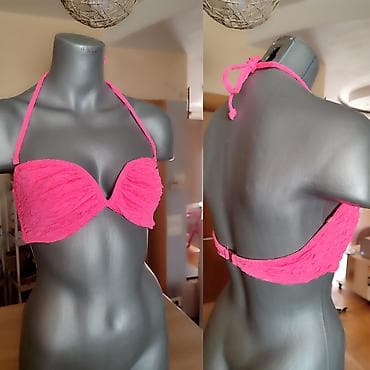 iqos proizvodi: H&M gornji deo kupaćeg kostima – roze, teksturirani materijal. - — 2