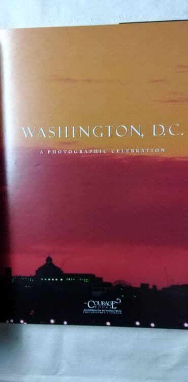 knjiga za mame: Knjiga:Washington, D. C: A Photographic Celebration 1998 god. 128 str — 2