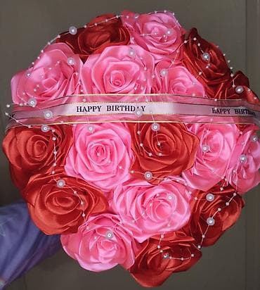 Sweatpants: Artificial flower, color - Multicolored, New — 1