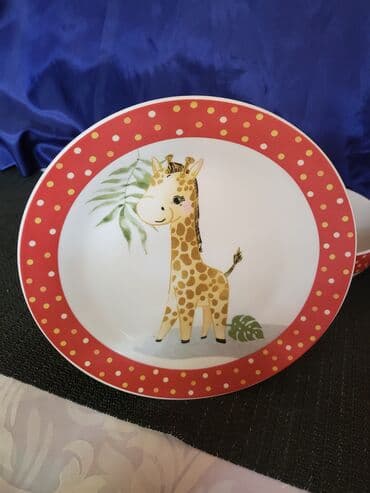 solje za caj: Set nov,deciji nemacki,najfiniji kostani kineski porcelan. Set za — 8