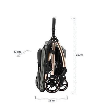brushalter za dojenje: KIKKA BOO Eden kolica – autofolding, army green (SKU: KKB3) Lagana i — 9