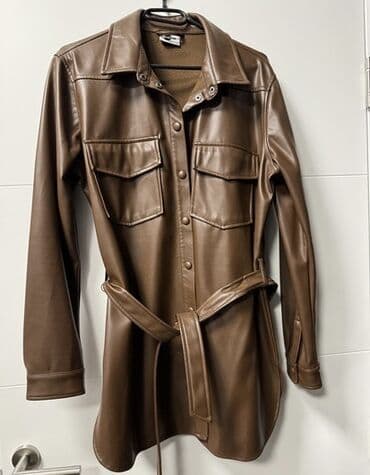 bluze c a: 2XL (EU 44), Jednobojni, bоја - Braon — 1
