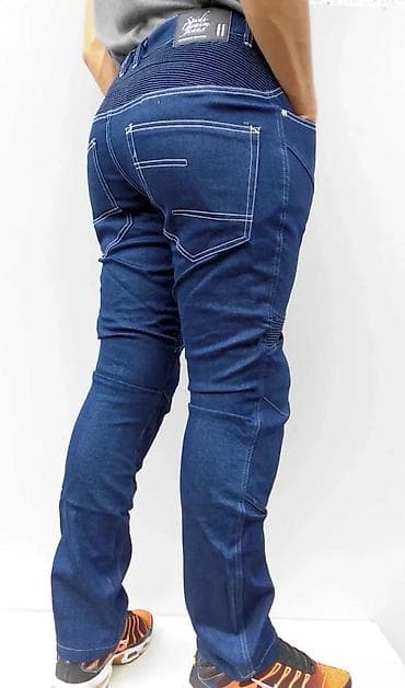 bluze c: Moto farmerice SPIDI – tamno plave, slim kroj - Dizajniran kroj za — 4