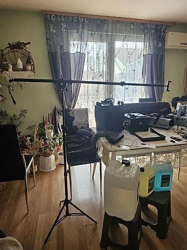 mini masina za sudove: Komplet za scensku atmosferu – mašine i tečnosti za sneg, dim i — 10