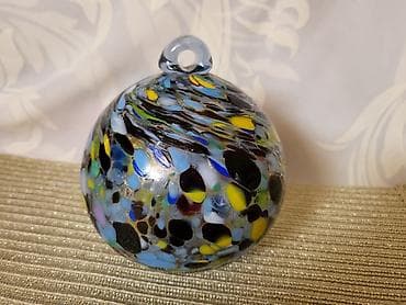 kugla luster: Murano deko kugla Macchia rucni rad tehnika 1960g+. Nova dekorativna — 10