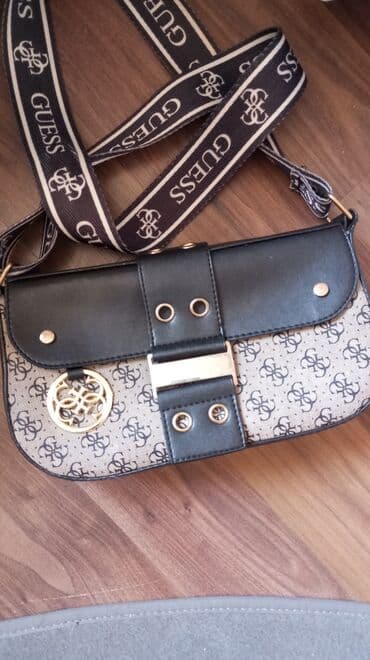 Shoulder bag, Guess, Material: Faux leather — 1