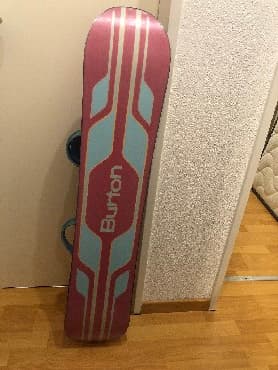 deciji bicikli za devojcice: Snowboard br.14 Burton sa vezovima 110cm, uvoz Svajcarska — 6