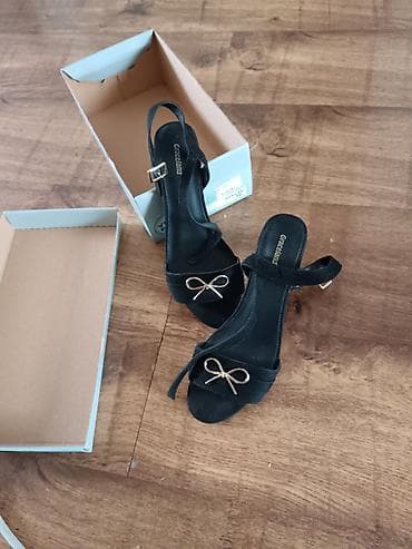 sandale sa platformom: Ženske sandale Graceland - Model: otvoreni prsti, kaiš oko pete sa — 1