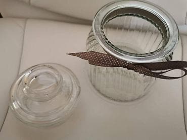 tava na struju: Staklena cinija ukrasna,sa poklopcem. ABS-plastika, Staklo — 2