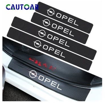 Tuning oprema: Nalepnice za automobil - karbon OPEL Set od 4 nalepnice za prag — 5
