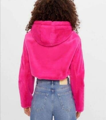 mackage jakne: S (EU 36), Faux fur, color - Pink — 2