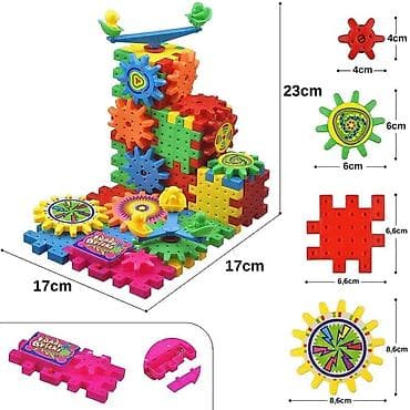 kreativni konstruktor: Edukativne magične kocke – konstruktor set od 81 dela Unesite — 2