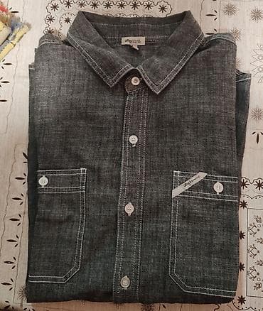 Headgear: Shirt Long sleeves, M, color - Grey — 1