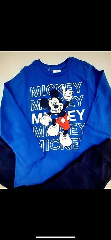 tech fleece komplet: Disney Mickey kompleti za decu - Gornji deo: dukserica/duga majica — 4