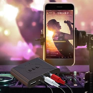 tripod za telefon: Bluetooth prijemnik sa NFC-om i USB reprodukcijom - Bluetooth 5.3 za — 3