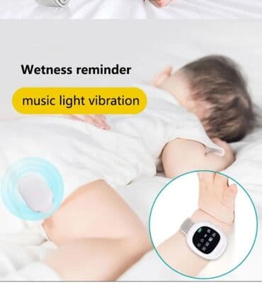 svetlo plavi tech fleece: Bežični pipi alarm Noćno umokravanje je problem mnoge dece školskog — 6