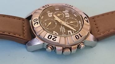 bež boja: Lorus muški hronograf – 100 m - Model: Lorus Chronograph (mehanizam — 9