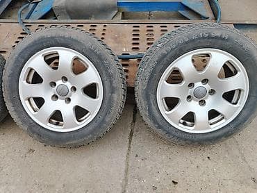 auto pojasevi rs: Komplet od 4 alu felne sa zimskim gumama. - Marka/centar: originalni — 2