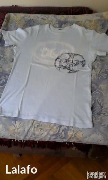 sweatshirt h m: Svetlo plava bodi majca D&G, očuvana.Svetlo plava majca D&G — 3