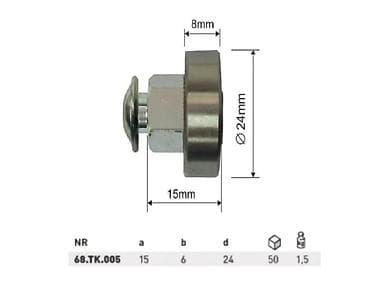 Ležaj 68. TK.005 347 din/kom Ležajevi su mehanički komponenti