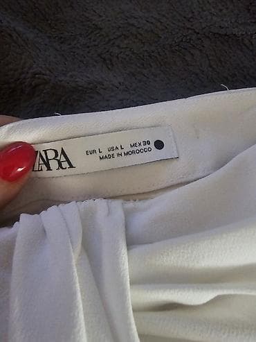 Suknje: ZARA suknja, model sa preklopom i čvorom sprijeda - Brend: ZARA - — 2