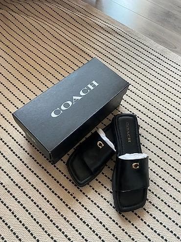 COACH Florence LTH Sandal – ženske kožne papuče/sandale - Model