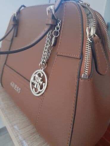 rucna torbica: Elegantna torbica, Guess, Materijal: Koža — 3