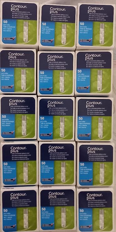 Medicinska odeća: Prodajem Contur plus trakice za merenje secera. Imam na stanju: -10 — 2