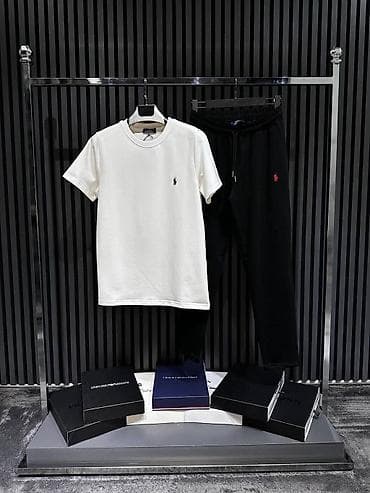 karl lagerfeld majice cena: Muški komplet majica + trenerka pantalone – brendirani modeli - Set — 3