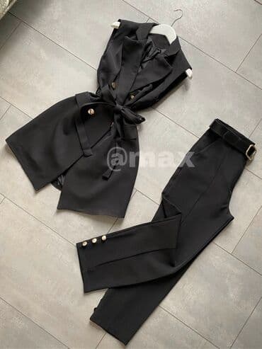 beli komplet sako i pantalone: 🤍New, 𝒩𝒾𝒸𝑜𝓁𝓁𝑒𝓈𝓎𝒶 ‘’Set 🤍(Sako+Pantalone) Velicine:M L XL XXL XXXL — 5