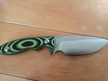 ski odela za decu: Fiksni nož - Oštrica: široka drop-point forma sa sekundarnim usekom — 5